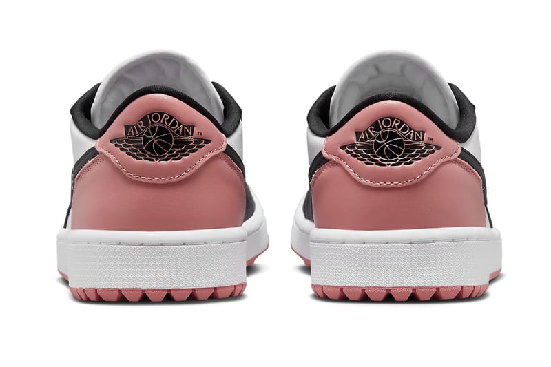 pink jordan golf