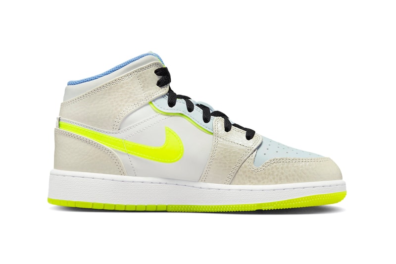 Nike Air Jordan 1 Mid "Warped Swoosh" Jordan Brand Sneakers Footwear Shoes Trainers Fashion 