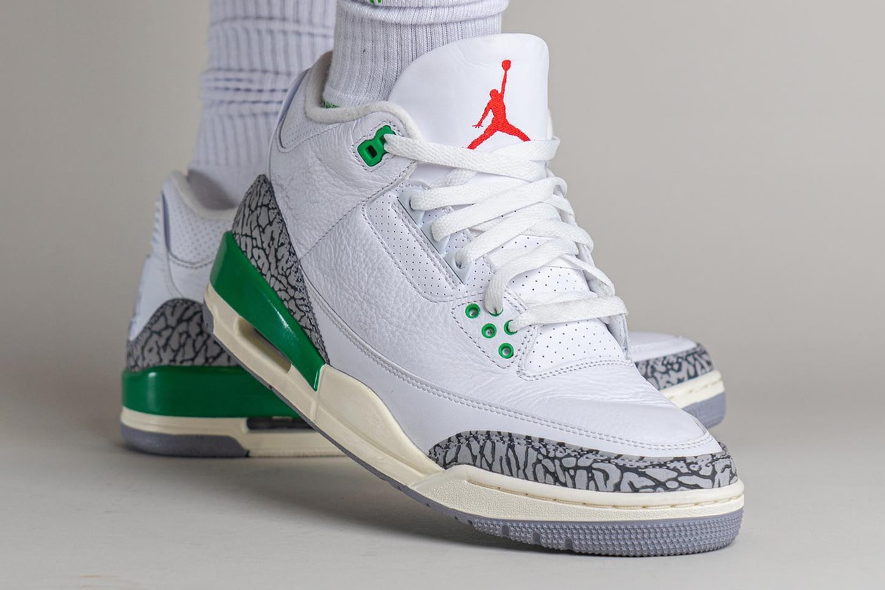 Air Jordan 3 Lucky Green CK9246-136 Release Date info store list buying guide photos price