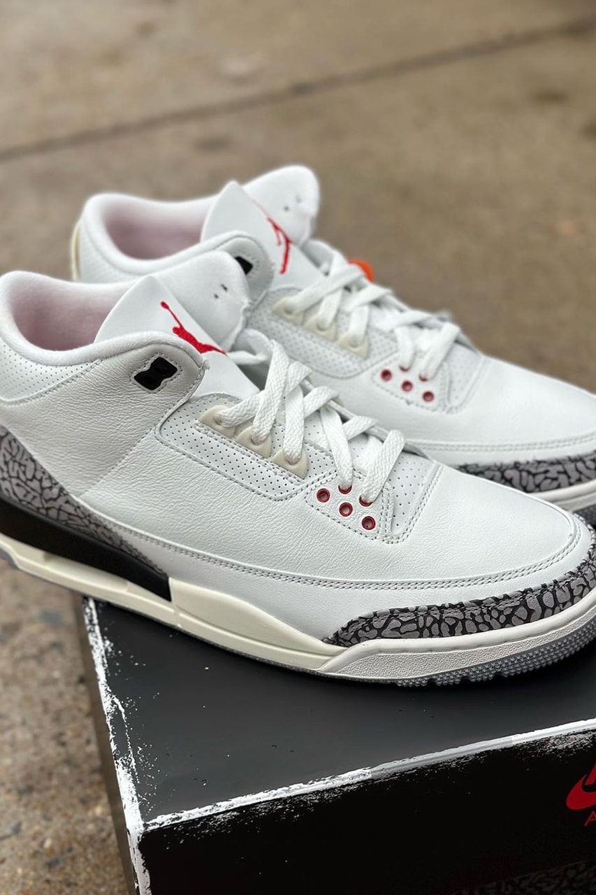air jordan 3 reimagined DN3707 100 white cement release info date store list buying guide photos price 
