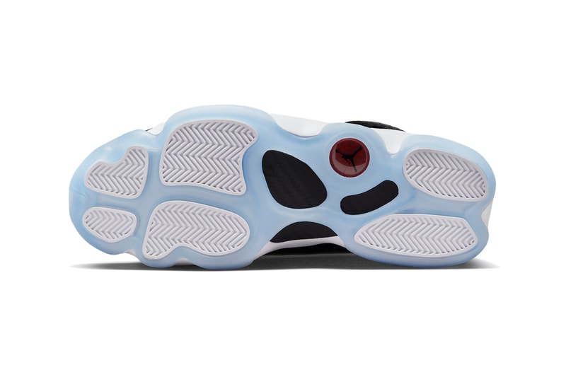 Jordan Brand 6 Rings Sneaker Michael Jordan Chicago Bulls Basketbal Footwear Sneaker Black Leather Mesh Translucent Outsole