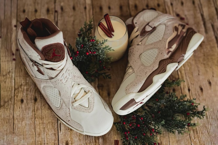 Detailed Look at the Air Jordan 8 "Eight-Nog"