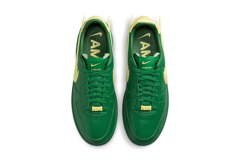 ambush nike air force 1 low game royal varsity maize green yellow DV3464 400 DV3464 300 release date info store list buying guide photos price 