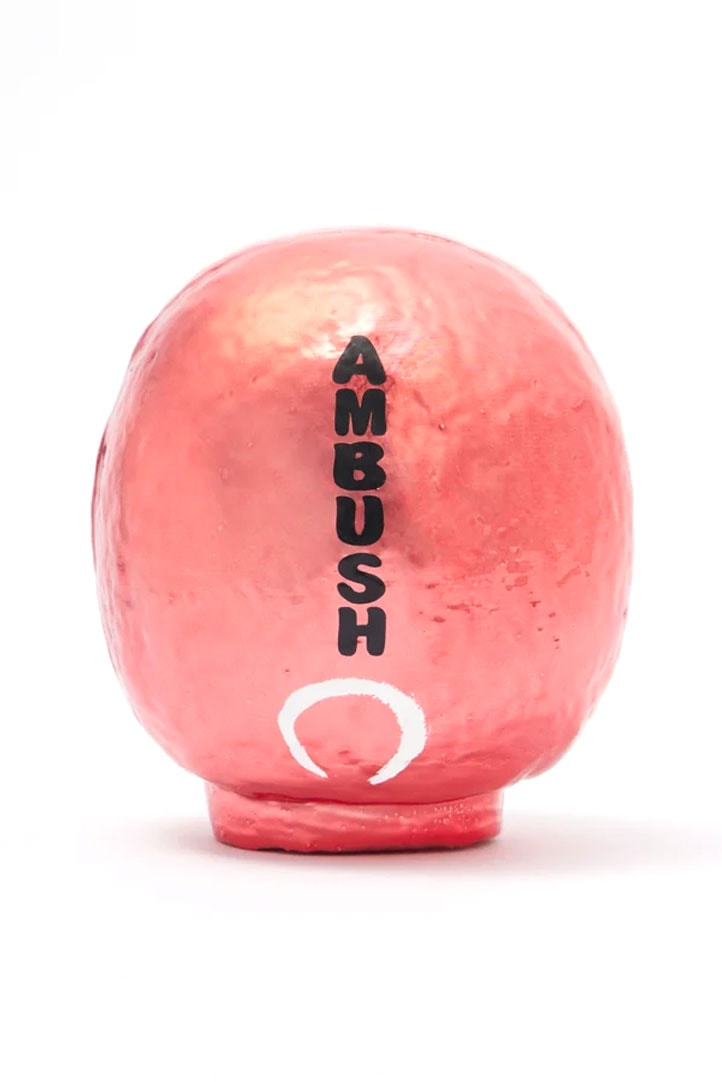 AMBUSH Daruma doll 2023 edition year of the rabbit metallic pink lunar bunny charm necklace release info date price