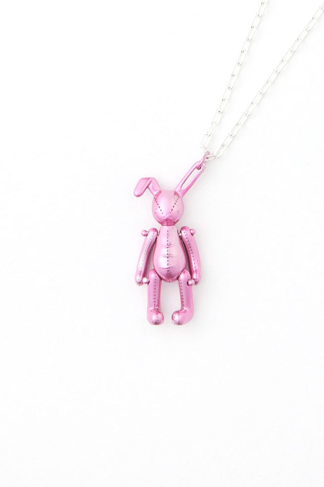 AMBUSH Daruma doll 2023 edition year of the rabbit metallic pink lunar bunny charm necklace release info date price