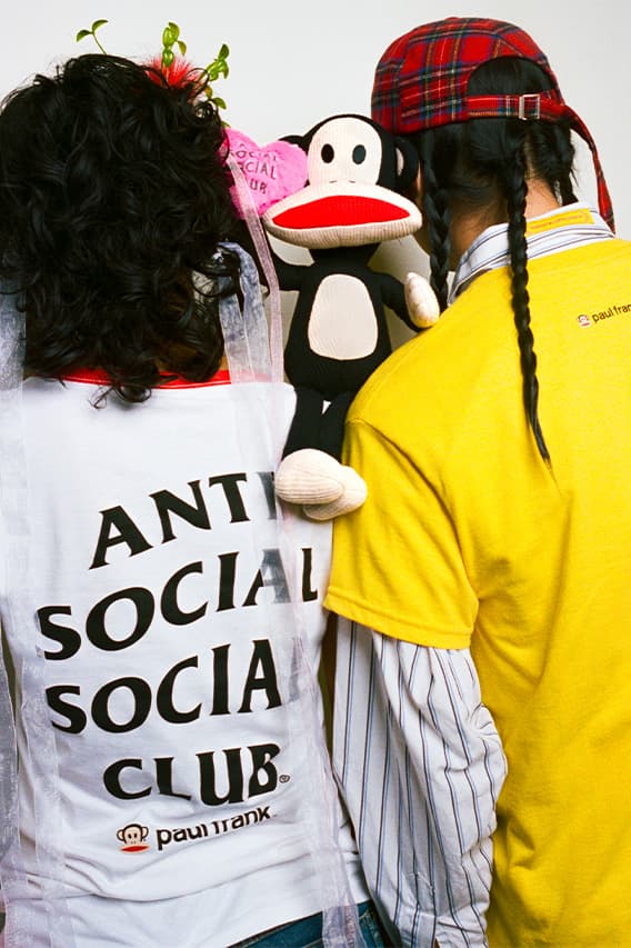 Paul Frank x Anti Social Social Club Collaboration release information Julius monkey y2k