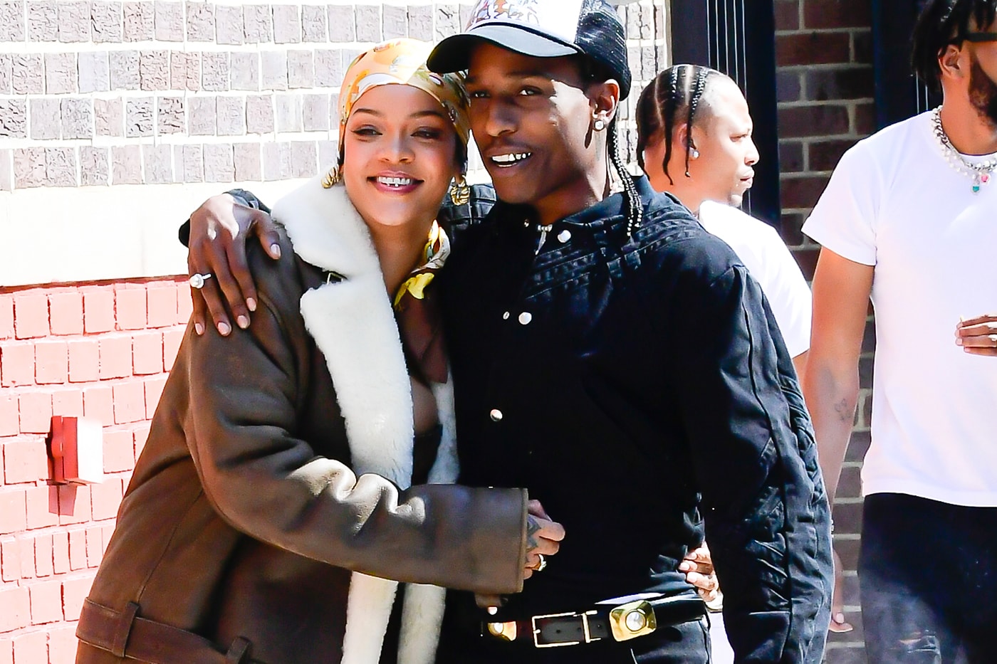 Rihanna Shares Photo of A$AP Rocky Holding Baby RZA: See It