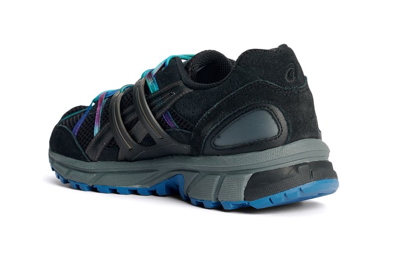 ASICS A.P.C. Gel-Sonoma Sneaker Collaboration Trainer Footwear Shoes Running Sports Blue Turquoise Black/Black 
