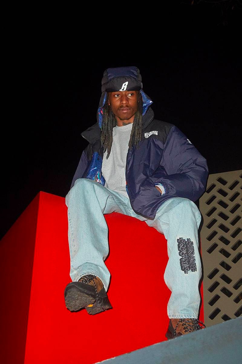 Billioniare Boys Club x First Down Link up for a Winter Ready Capsule Collaboration japan pharrell williams sweatpants sweaters puffer jackets hats