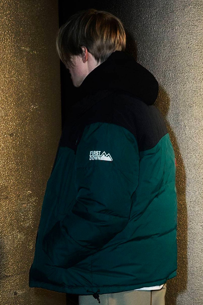 Billioniare Boys Club x First Down Link up for a Winter Ready Capsule Collaboration japan pharrell williams sweatpants sweaters puffer jackets hats
