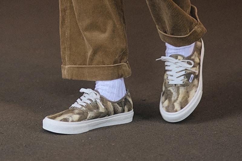 Billys Tokyo vans collaboration exclusive animal pack rabbit authentic slip on collar jacket chukka release info date price
