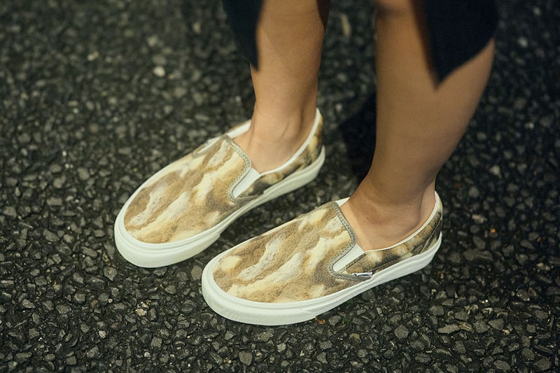 Billys Tokyo vans collaboration exclusive animal pack rabbit authentic slip on collar jacket chukka release info date price