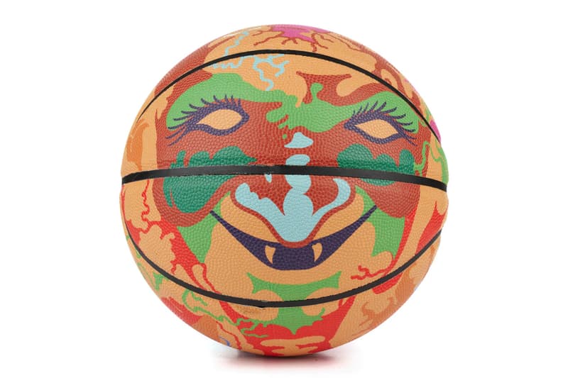 Brain Dead classic Basketball orange dragon skull art release info date price