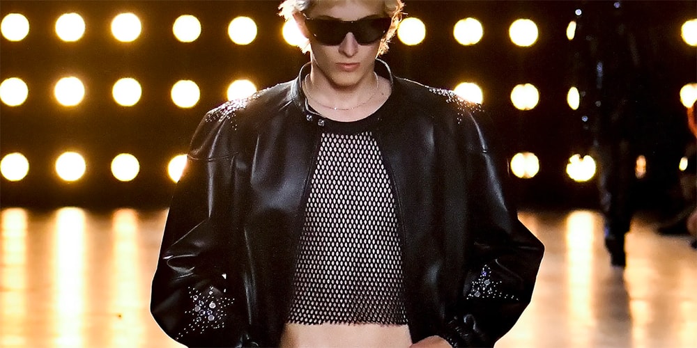 LVMH on X: Named “Dysfunctional Bauhaus”, @Celine Men's Spring/ Summer  2023, was presented at the Palais de Tokyo where Hedi Slimane, introduced a  bold fusion of rock and Parisian elegance with androgynous