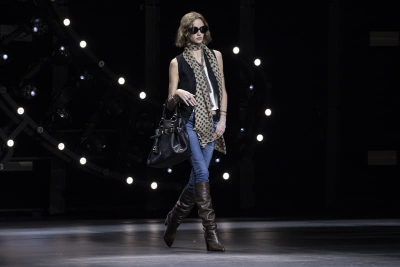 CELINE Women Winter 2023 Collection Show Hedi Slimane AGE OF INDIENESS At the Wiltern Los Angeles The White Stripes 