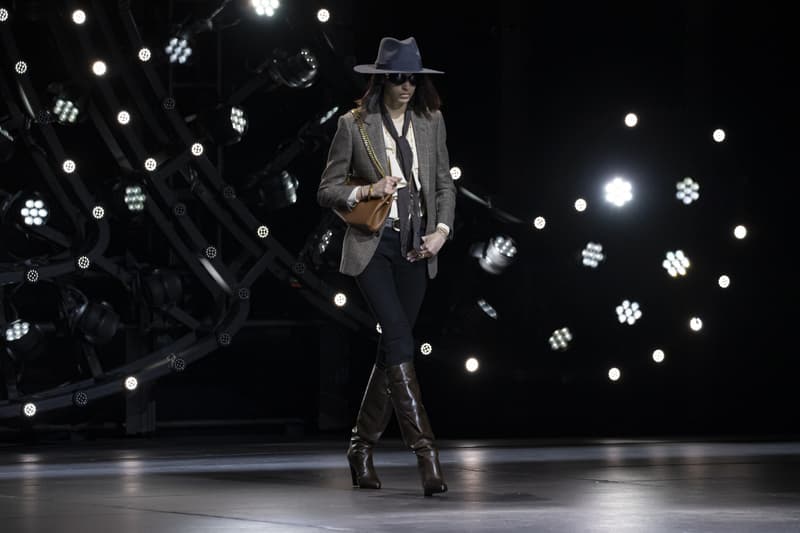 CELINE Women Winter 2023 Collection Show Hedi Slimane AGE OF INDIENESS At the Wiltern Los Angeles The White Stripes 