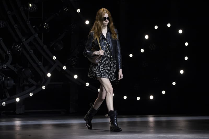 CELINE Women Winter 2023 Collection Show Hedi Slimane AGE OF INDIENESS At the Wiltern Los Angeles The White Stripes 