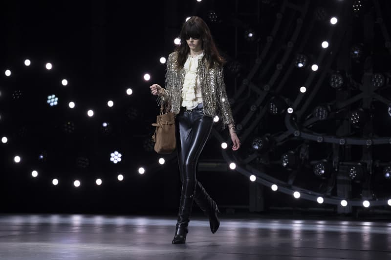 CELINE Women Winter 2023 Collection Show Hedi Slimane AGE OF INDIENESS At the Wiltern Los Angeles The White Stripes 