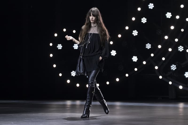 CELINE Women Winter 2023 Collection Show Hedi Slimane AGE OF INDIENESS At the Wiltern Los Angeles The White Stripes 