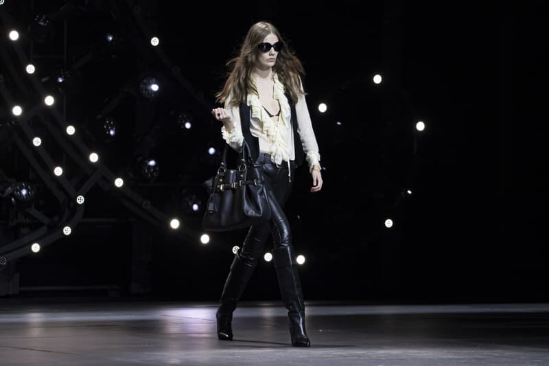 CELINE Women Winter 2023 Collection Show Hedi Slimane AGE OF INDIENESS At the Wiltern Los Angeles The White Stripes 