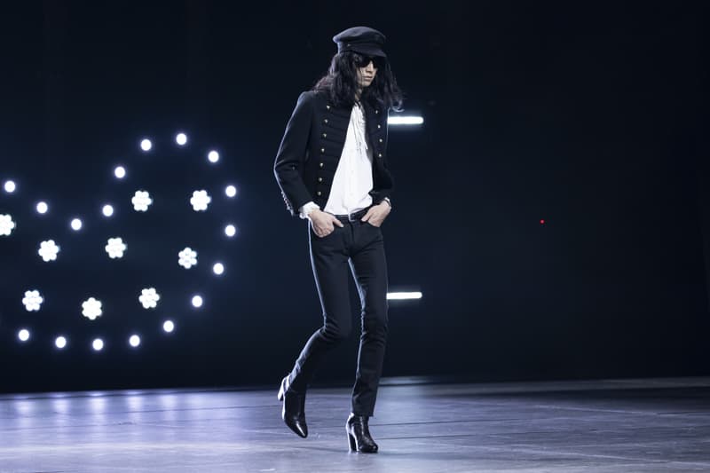 CELINE Women Winter 2023 Collection Show Hedi Slimane AGE OF INDIENESS At the Wiltern Los Angeles The White Stripes 