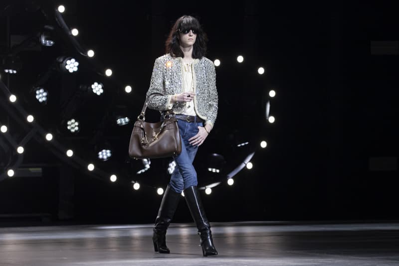 CELINE Women Winter 2023 Collection Show Hedi Slimane AGE OF INDIENESS At the Wiltern Los Angeles The White Stripes 