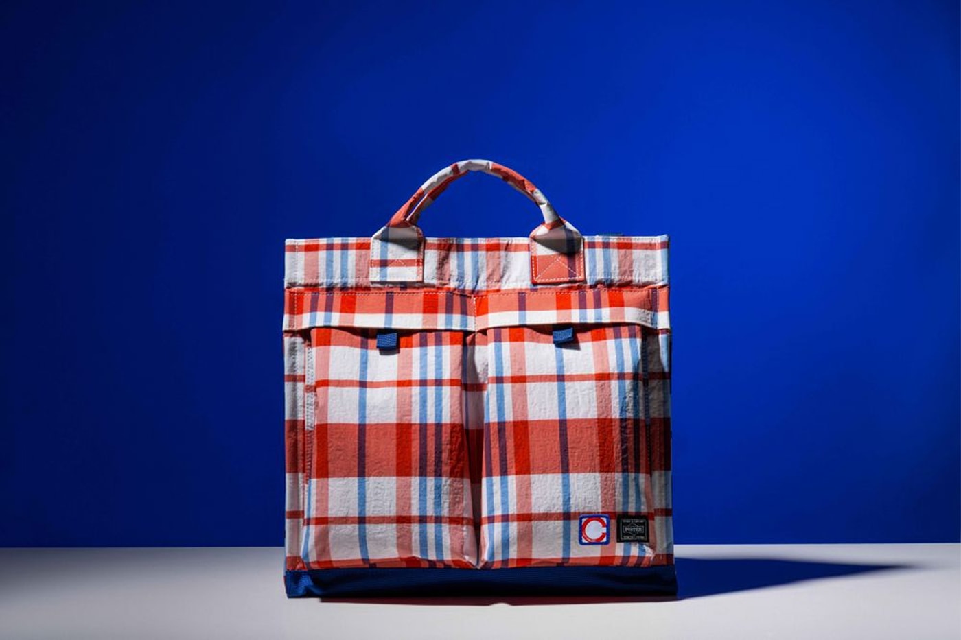 CLOT PORTER collaboration red white blue bag canvas messenger tote closure crossbody release info date price