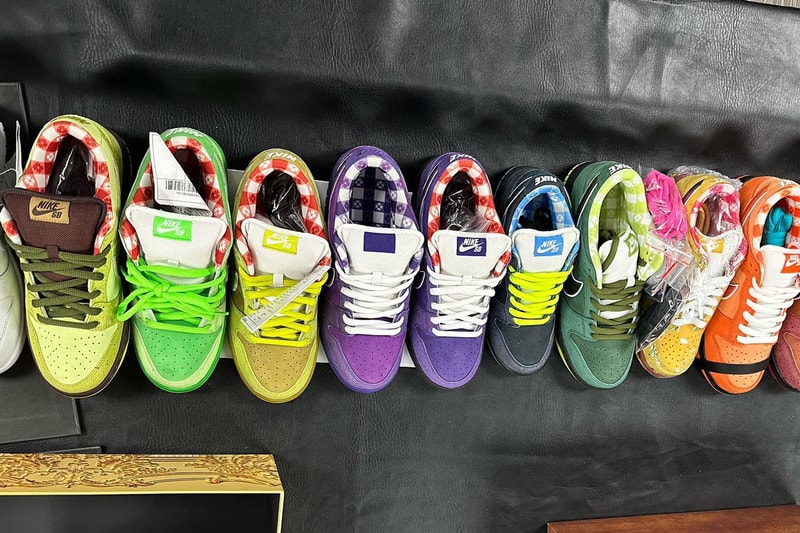 Concepts Nike SB Dunk Low Lobster Sample Info Deon Point release date leak upcoming orange red blue black green purple
