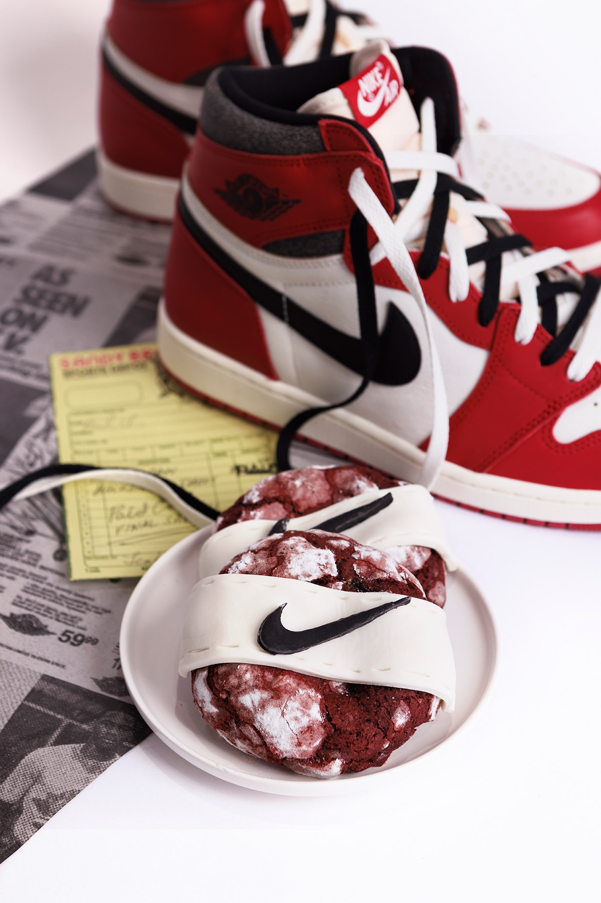 Cookie DPT Sneaker Surge Sneaker DPT pop-up info food cookies food snacks hong kong nike off-white jordans 