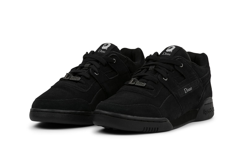 Dime x Reebok Workout Plus Black White Release Info GW9768 GW9767 shoes skate brand canadian montreal canada silver credibility skateboarding holiday december season shoes sneakers