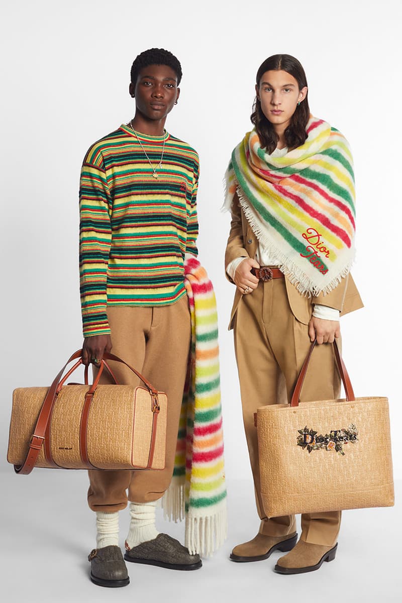 Dior Launches Fall 2023 Dior Tears Campaign rasta jazz musicians diaspora cotton wreath footwear lookbook release info