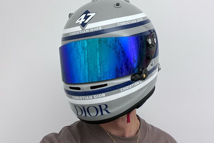 Thibo Offers a Closer Look at New Dior Racing Helmet
