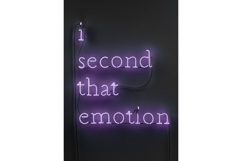 Douglas Gordon Neon Ark Gagosian Exhibition London