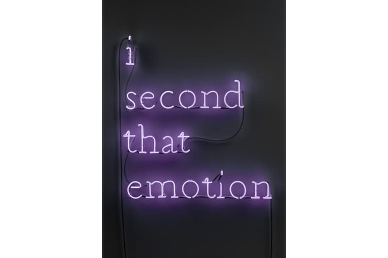 Douglas Gordon Neon Ark Gagosian Exhibition London