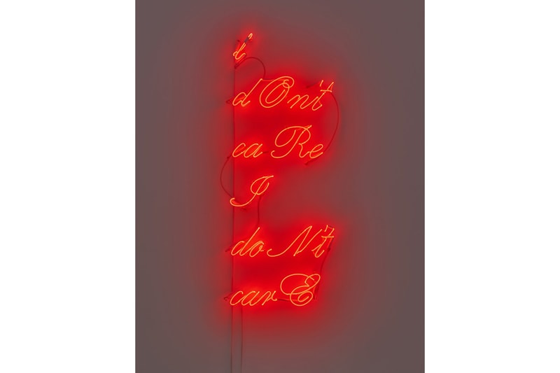 Douglas Gordon Neon Ark Gagosian Exhibition London