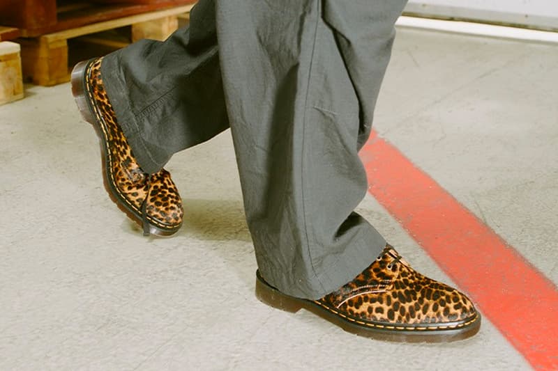 Dr. Martens Leopard Smiths Adrian Snaffle Shoes uk footwear loafer boot