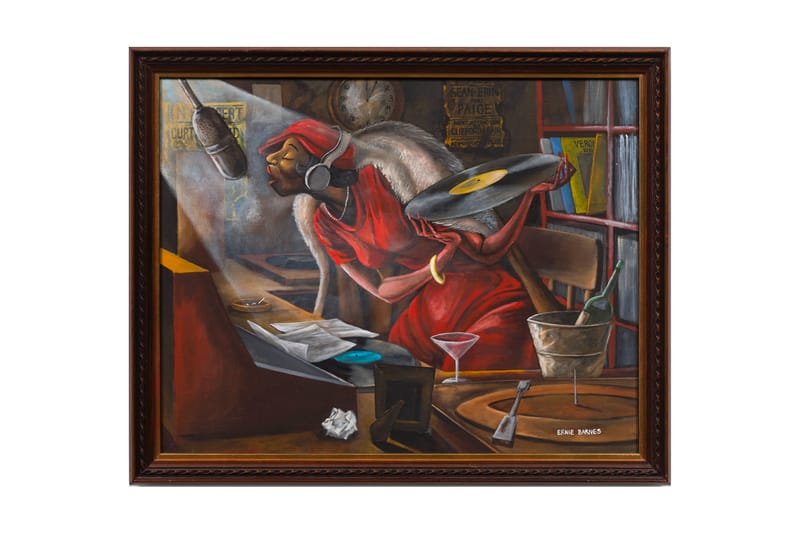 Rarely Seen Artwork From Ernie Barnes to Exhibit in LA This February