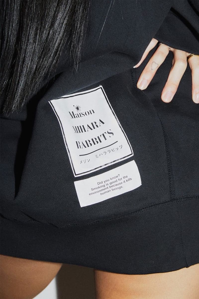 FR2 fxxking rabbit black and white smoking kills atmos japan maison mihara yasuhiro black white release info date price