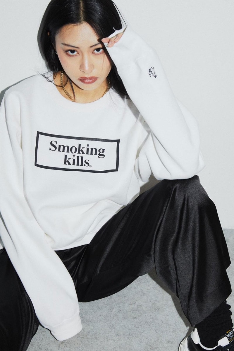FR2 fxxking rabbit black and white smoking kills atmos japan maison mihara yasuhiro black white release info date price