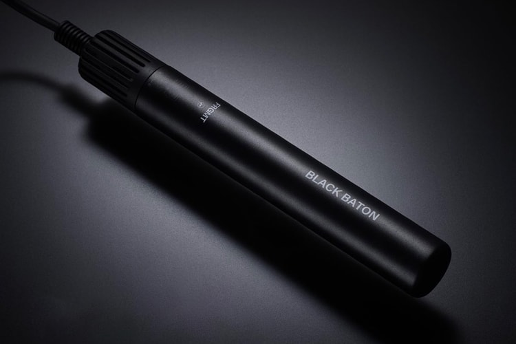 fragment design Joins cado for Ultra-Portable "Black Baton" Hair Dryer