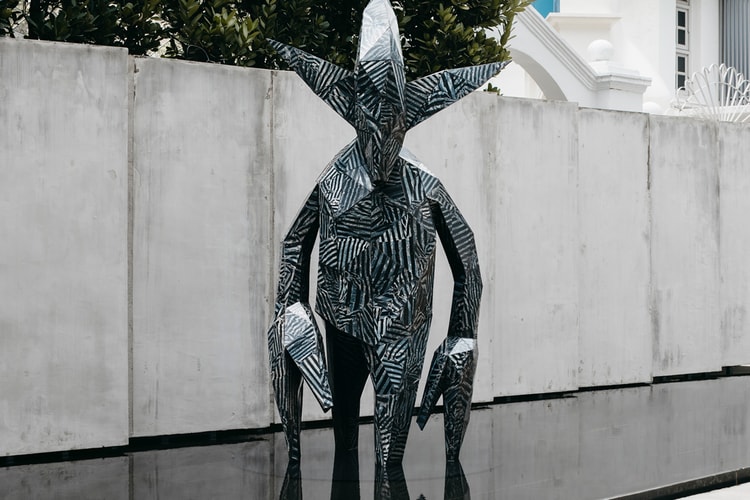 Futura Created Pointman Statues to Raise Awareness to Plastic Pollution