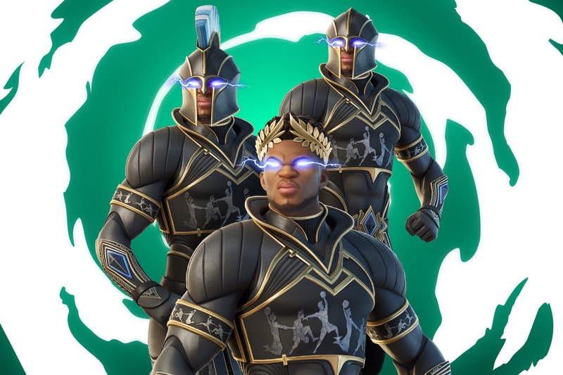 Giannis Antetokounmpo Fortnite Skins Release Date announcement info epic games milwaukee bucks greek freak zoom freak 4 nike