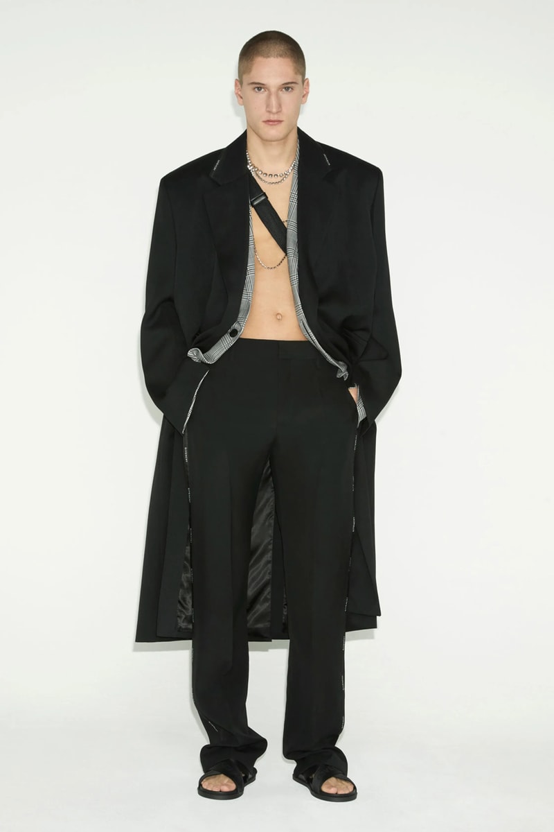 Givenchy Pre-Fall 2023 Menswear Collection Matthew M Williams Runway Lookbook Tailoring Streetwear Accessories Bags Sneakers