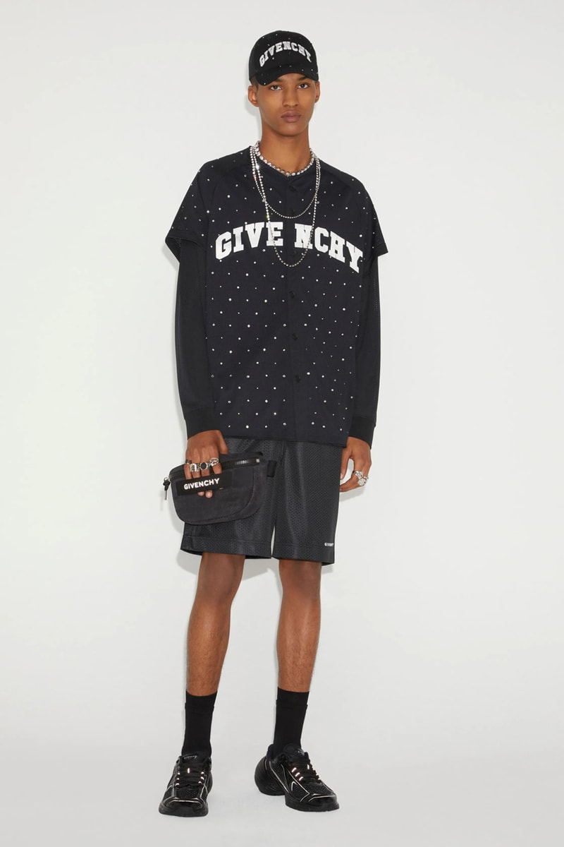 Givenchy Pre-Fall 2023 Menswear Collection Matthew M Williams Runway Lookbook Tailoring Streetwear Accessories Bags Sneakers