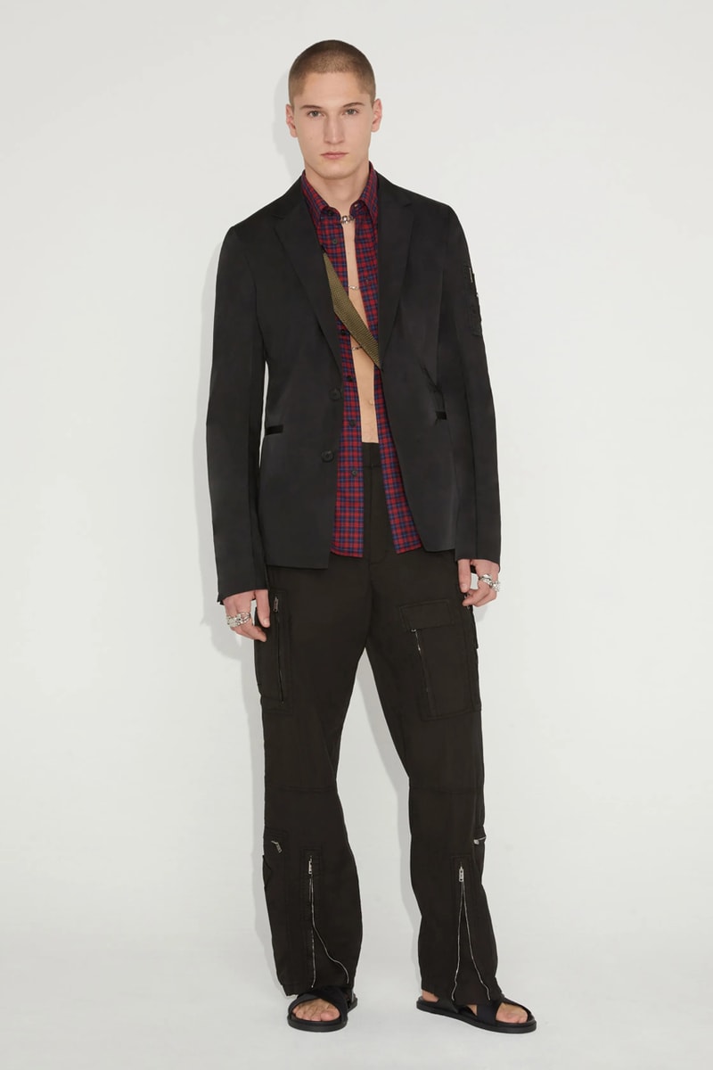 Givenchy Pre-Fall 2023 Menswear Collection Matthew M Williams Runway Lookbook Tailoring Streetwear Accessories Bags Sneakers