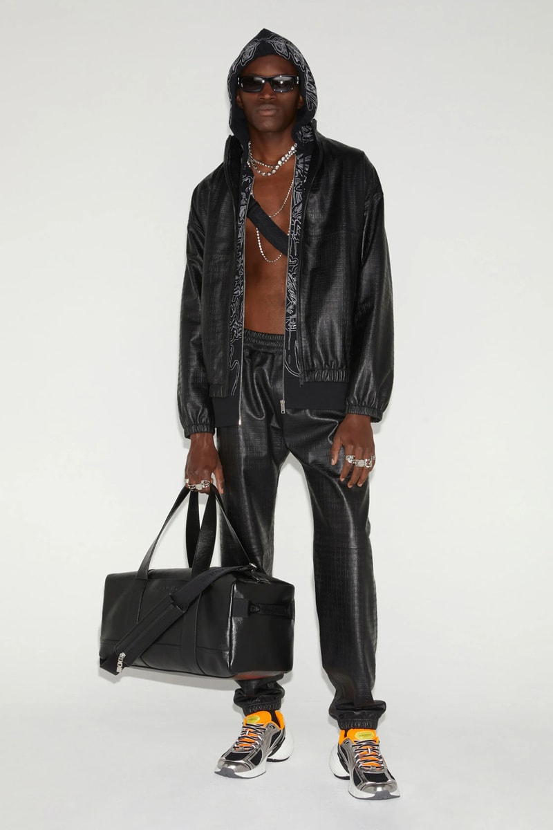 Givenchy Pre-Fall 2023 Menswear Collection Matthew M Williams Runway Lookbook Tailoring Streetwear Accessories Bags Sneakers
