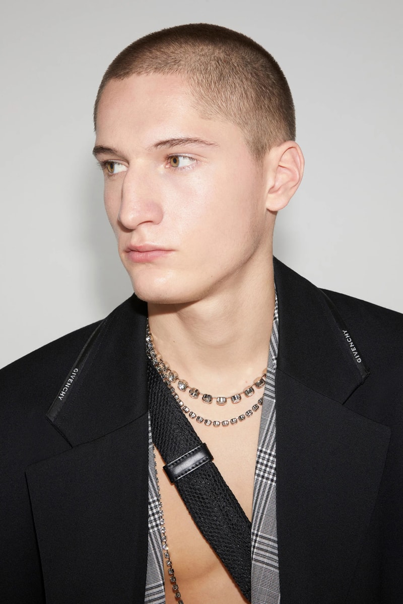 Givenchy Pre-Fall 2023 Menswear Collection Matthew M Williams Runway Lookbook Tailoring Streetwear Accessories Bags Sneakers