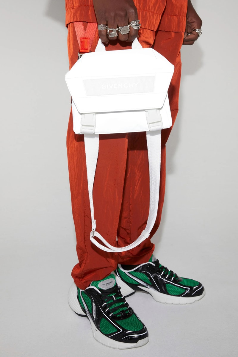 Givenchy Pre-Fall 2023 Menswear Collection Matthew M Williams Runway Lookbook Tailoring Streetwear Accessories Bags Sneakers