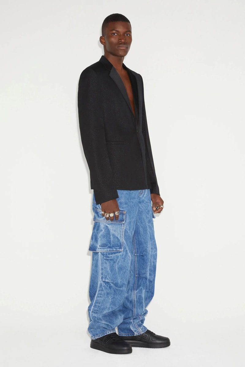 Givenchy Pre-Fall 2023 Menswear Collection Matthew M Williams Runway Lookbook Tailoring Streetwear Accessories Bags Sneakers