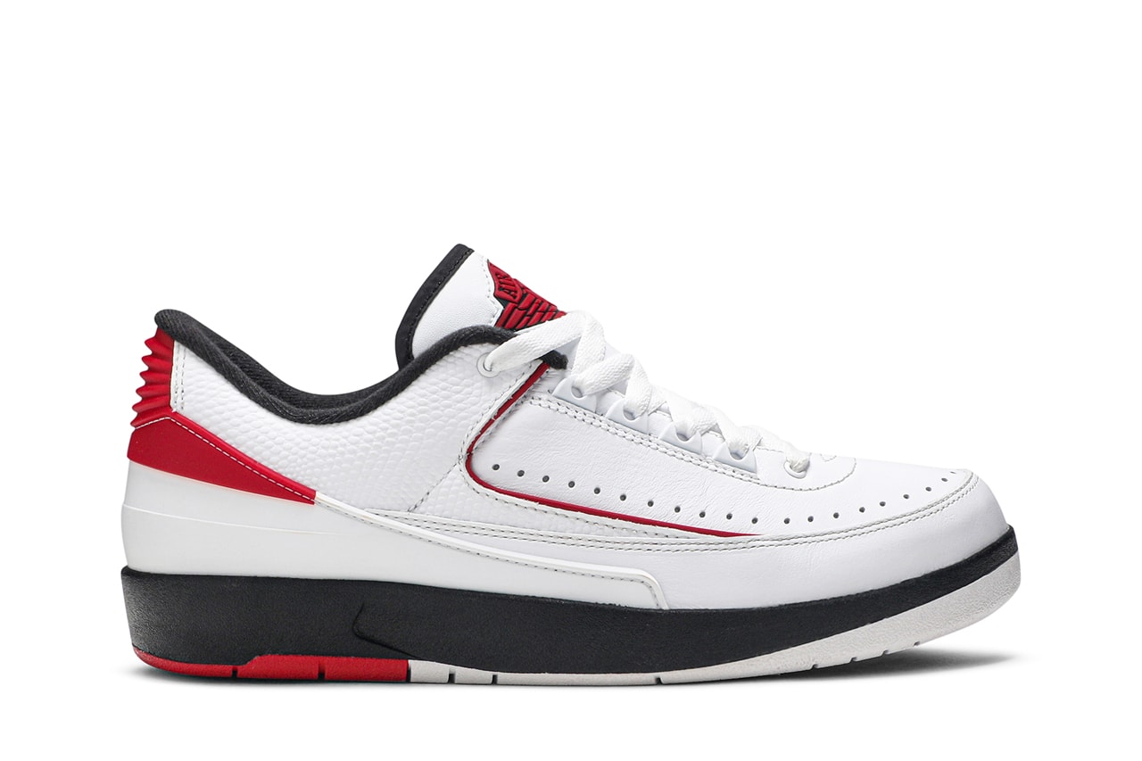 GOAT Air Jordan 2 Retro Models Chicago Grey Fog Airness White Varsity Red J. Balvin Chicago Home Beach Sneaker Release Date